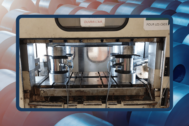 Étalonnage presse 250T AIDA